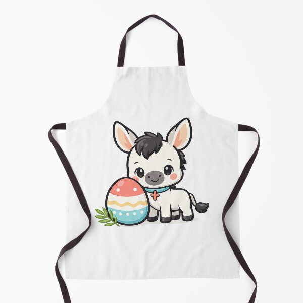 Item preview, Cute Easter Donkey Cartoon - Palm Sunday Animal designed and sold by Hydravisions.