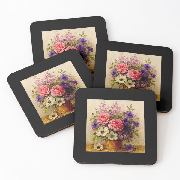 Item preview, Elegant Floral Still Life Painting – Timeless Home Décor #1 designed and sold by Helios Be. Lavsh.