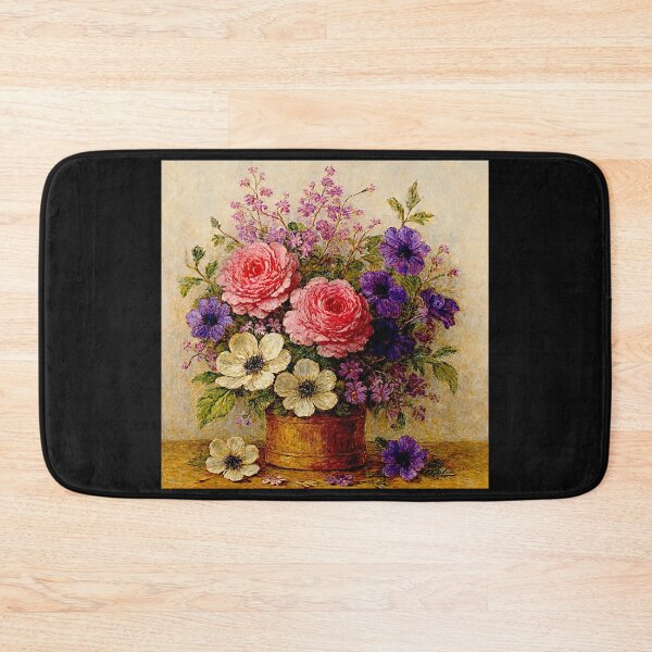 Item preview, Elegant Floral Still Life Painting – Timeless Home Décor #1 designed and sold by Helios Be. Lavsh.