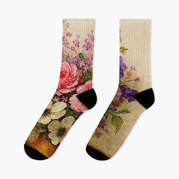Item preview, Elegant Floral Still Life Painting – Timeless Home Décor #1 designed and sold by Helios Be. Lavsh.