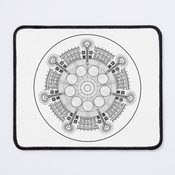 Item preview, Chakra Mandalas The Jinni designed and sold by palmprints.