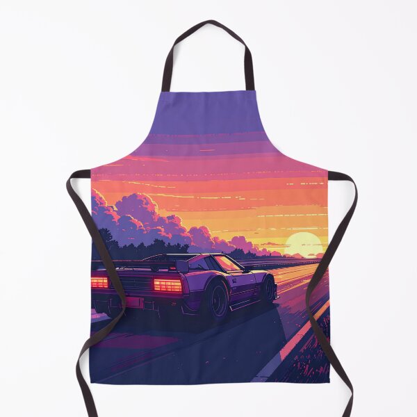 Item preview, Sunset Pixel Racer – Retro 8-bit Arcade Highway designed and sold by MIXER'07.