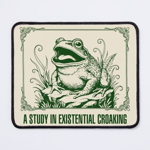 Item preview, A Study in Existential Croaking designed and sold by SofiaTrendShirt.