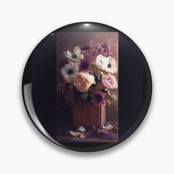 Item preview, Elegant Floral Still Life Painting – Timeless Home Décor #2 designed and sold by Helios Be. Lavsh.