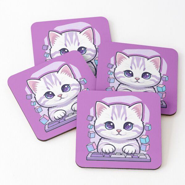 Item preview, Cute cat playing online designed and sold by UrbanView.