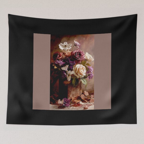 Item preview, Elegant Floral Still Life Painting – Timeless Home Décor #3 designed and sold by Helios Be. Lavsh.