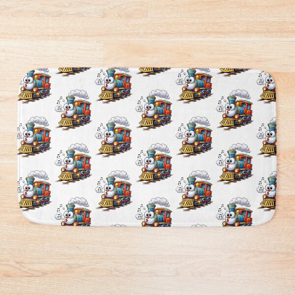 Item preview, Cheerful Cartoon Train Character designed and sold by PriyankaSonara.