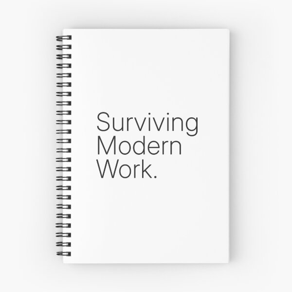 Item preview, Surviving Modern Work Minimal Corporate Quote designed and sold by Corporate Survival Club.