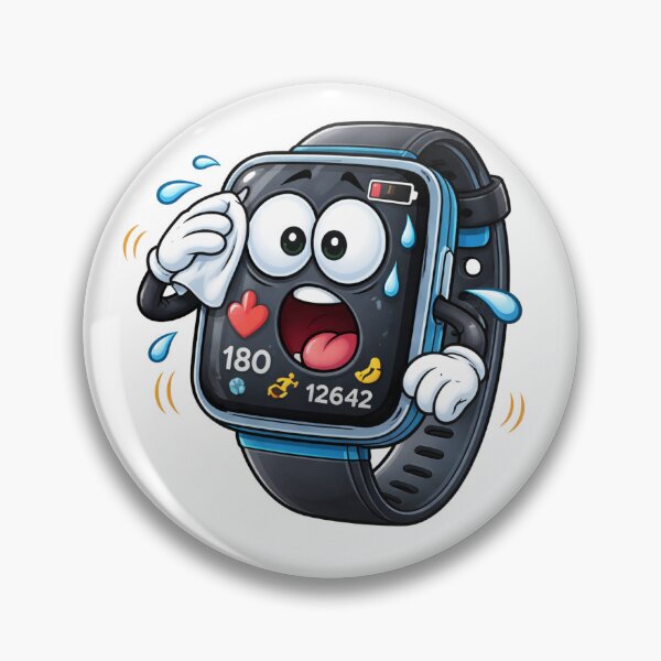 Item preview, Stressed Cartoon Smartwatch Character designed and sold by PriyankaSonara.