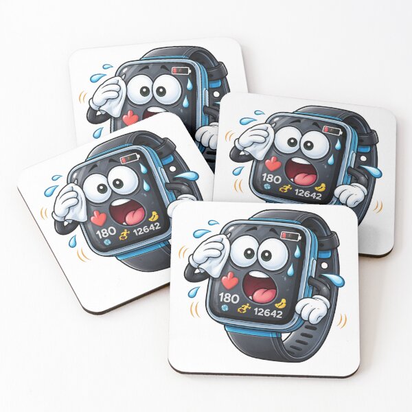 Item preview, Stressed Cartoon Smartwatch Character designed and sold by PriyankaSonara.
