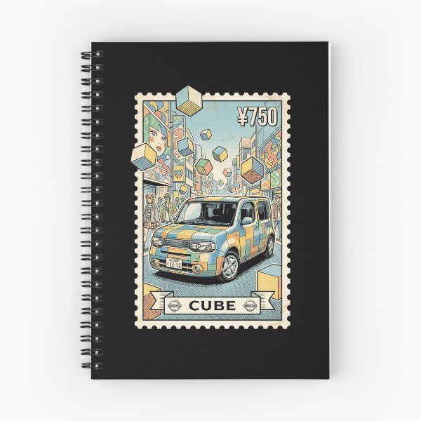 Item preview, Colorful Boxy Japanese JDM City Car Stamp designed and sold by G350.