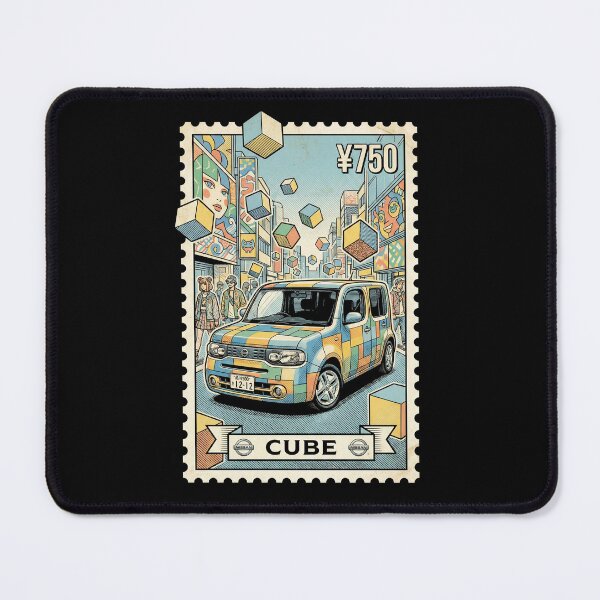 Item preview, Colorful Boxy Japanese JDM City Car Stamp designed and sold by G350.