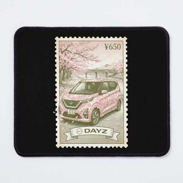 Item preview, Pink Compact Japanese Car Cherry Blossom Stamp designed and sold by G350.