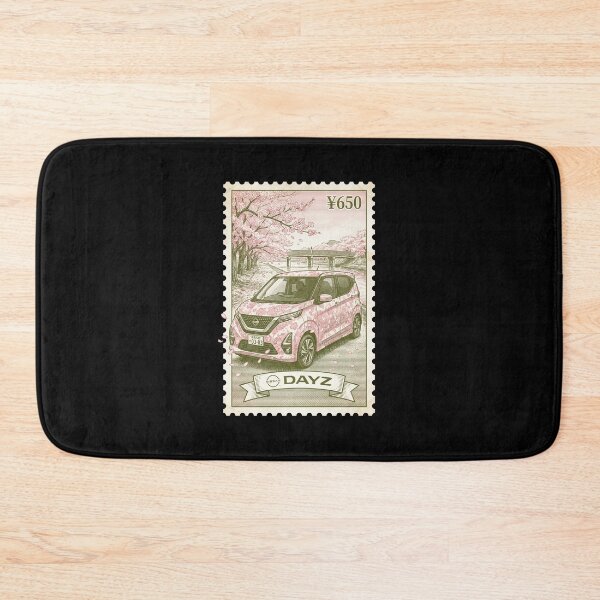 Item preview, Pink Compact Japanese Car Cherry Blossom Stamp designed and sold by G350.