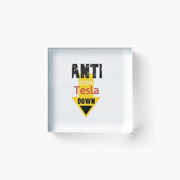 Item preview, Anti Elon tesla Down designed and sold by elmoood.
