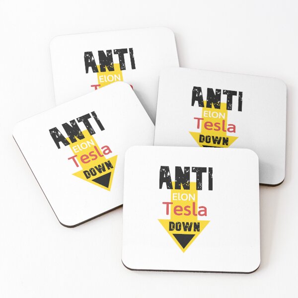 Item preview, Anti Elon tesla Down designed and sold by elmoood.