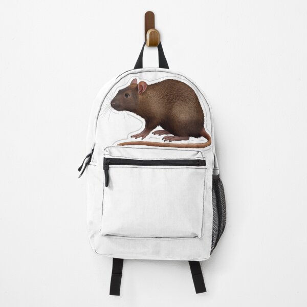 Item preview, Realistic Brown Rat Sticker – Cute Small Animal Art designed and sold by Teewave-Ashish.