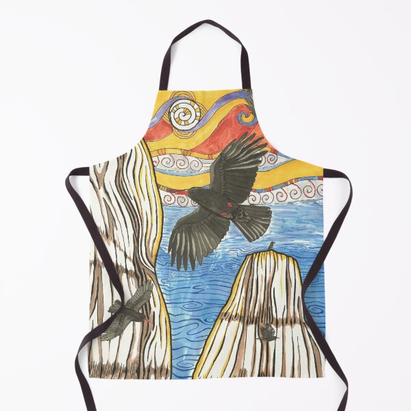 Item preview, Choughs in flight designed and sold by mynature1.