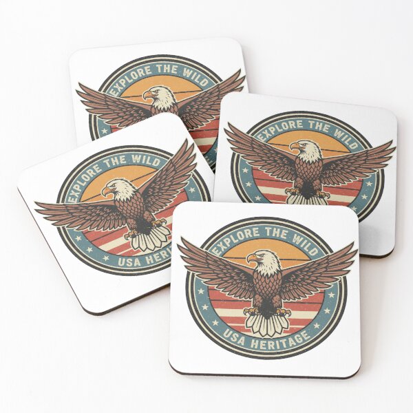 Item preview, Vintage USA Eagle Route 66 - Retro Americana Heritage designed and sold by zakman02.