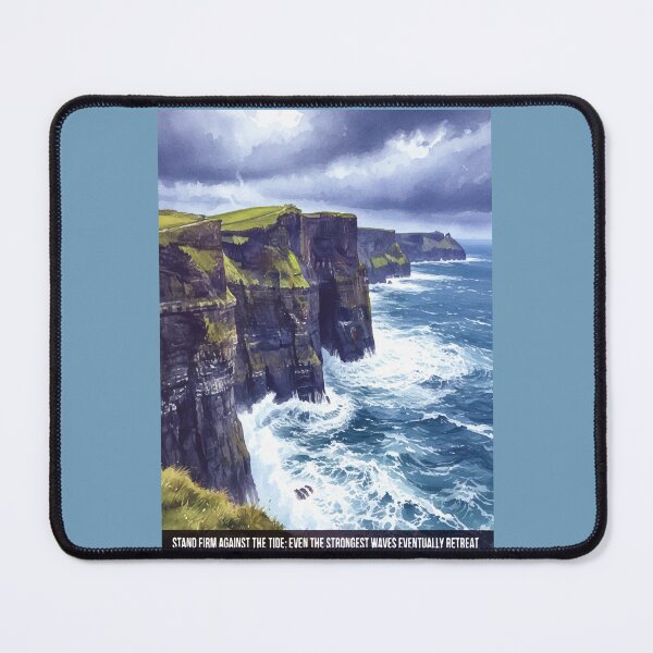 Item preview, Ireland Cliffs of Moher - Emerald Coast Vector Art designed and sold by TheDesignDen21.