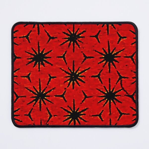 Item preview, Hokusai Asanoha Pattern: Crimson Red Japanese Geometry designed and sold by HIKARIMi.