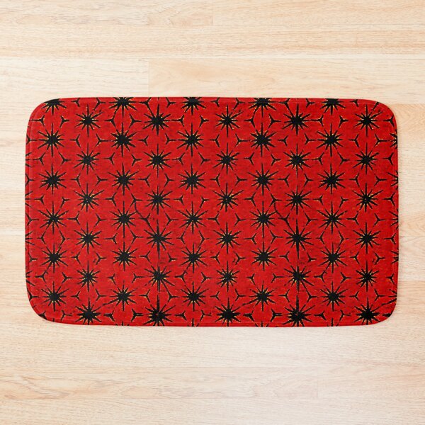 Item preview, Hokusai Asanoha Pattern: Crimson Red Japanese Geometry designed and sold by HIKARIMi.