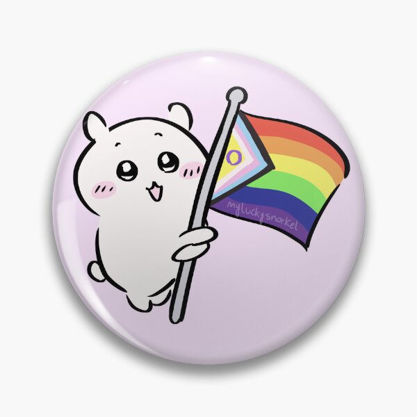 Item preview, chiikawa progress pride flag designed and sold by myluckysnorkel.