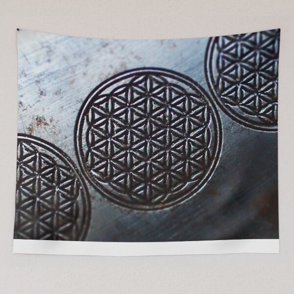 Item preview, Microscopic Metal Studies: Triple Flower of Life　No.02 designed and sold by HIKARIMi.
