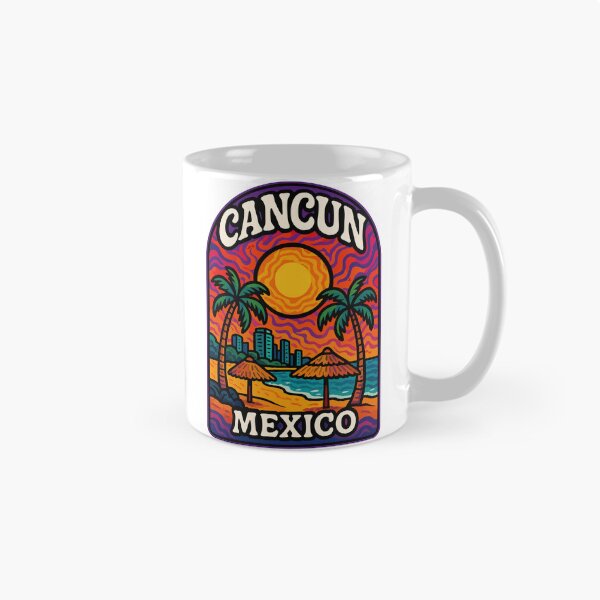 Item preview, Cancun Mexico Trippy Art designed and sold by TomFrontierArt.