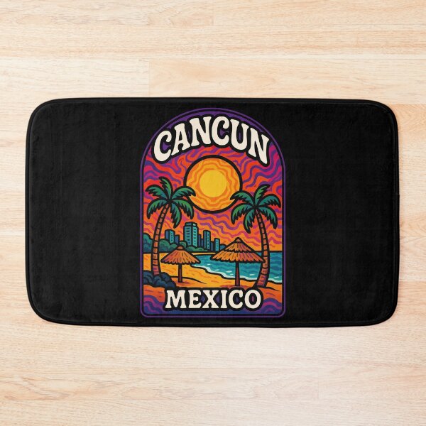 Item preview, Cancun Mexico Trippy Art designed and sold by TomFrontierArt.