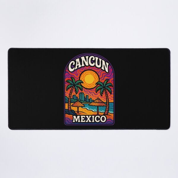Item preview, Cancun Mexico Trippy Art designed and sold by TomFrontierArt.