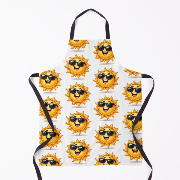 Item preview, Cool Sun Cartoon Wearing Sunglasses designed and sold by PriyankaSonara.