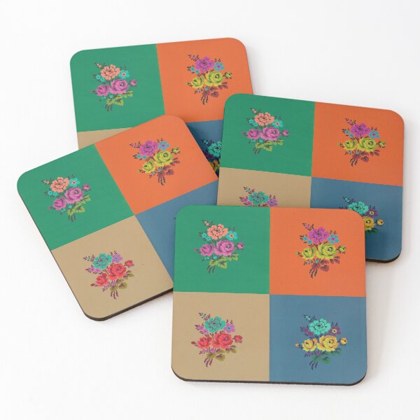 Item preview, Colourful flowers designed and sold by HouseProudArt.