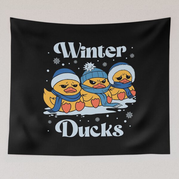 Item preview, Winter Ducks designed and sold by sachpica.