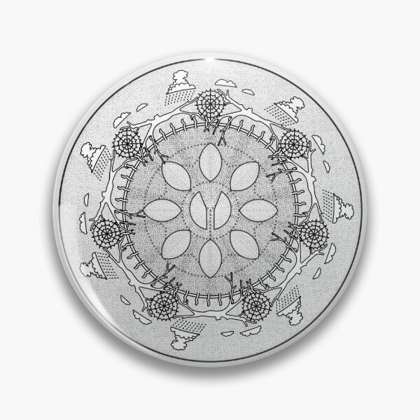 Item preview, Chakra Mandalas The Haunt designed and sold by palmprints.