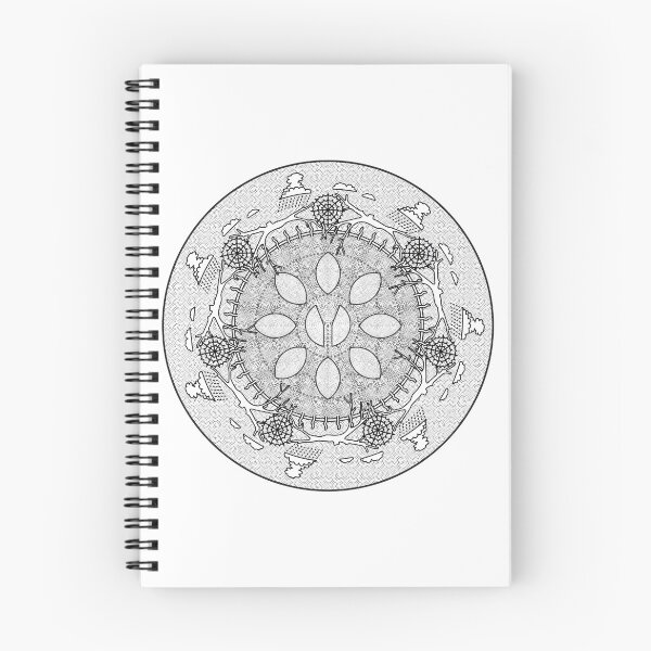 Item preview, Chakra Mandalas The Haunt designed and sold by palmprints.