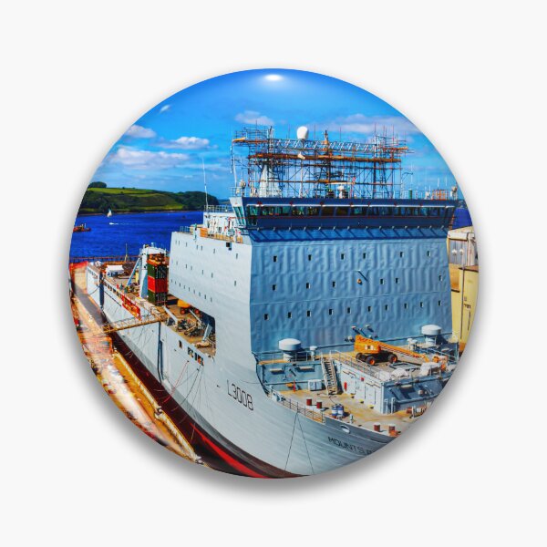 Item preview, RFA Mounts Bay in Dry Dock, Falmouth, England designed and sold by Paul Thompson Photography.