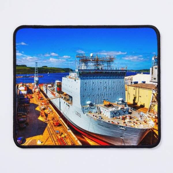 Item preview, RFA Mounts Bay in Dry Dock, Falmouth, England designed and sold by Paul Thompson Photography.