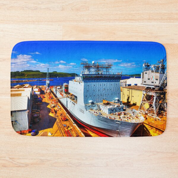 Item preview, RFA Mounts Bay in Dry Dock, Falmouth, England designed and sold by Paul Thompson Photography.