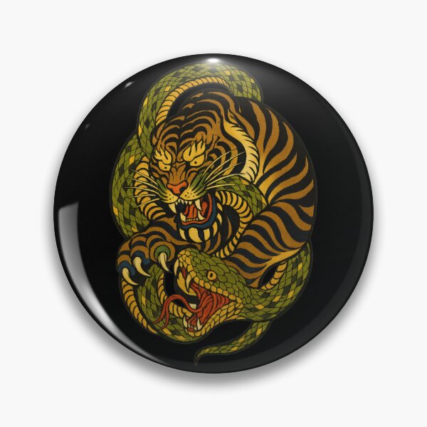 Item preview, Serpent And Tiger Eternal Clash designed and sold by EdvvinStudios.