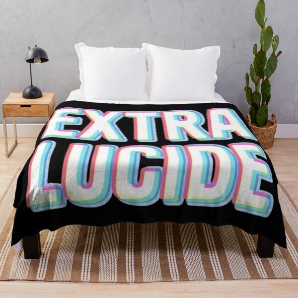 Item preview, EXTRA LUCID – Colorful Glitch Retro RGB Typography designed and sold by Wawan35200.