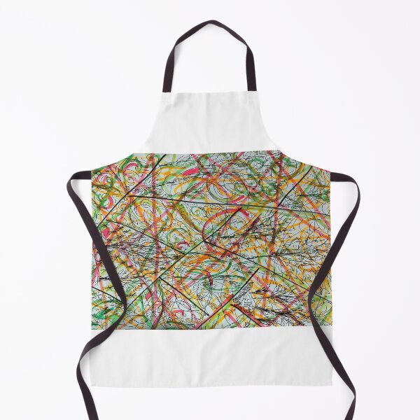 Item preview, Neon Tangle - Vibrant Abstract Geometry designed and sold by spiralmindart.