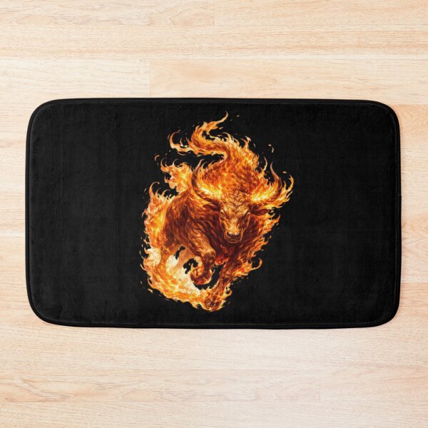 Item preview, Fire Ox – Chinese Zodiac Sign designed and sold by JOANNASKAH.