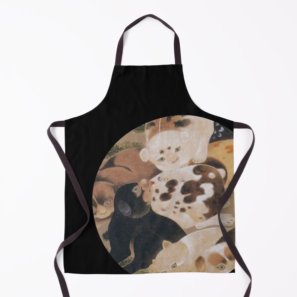 Item preview, Jakuchu Studies — Life Density Circle (Puppies) designed and sold by HIKARIMi.