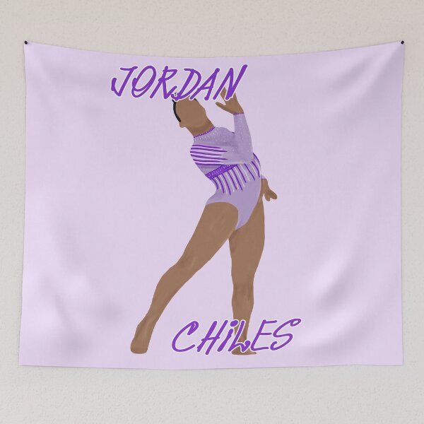 Item preview, Jordan Chiles - Gymnastics Art with Name designed and sold by Cherries4.