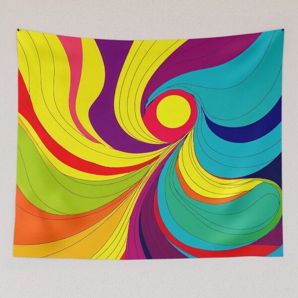 Item preview, Psychedelic Swirls designed and sold by CharlottePlaceArt.