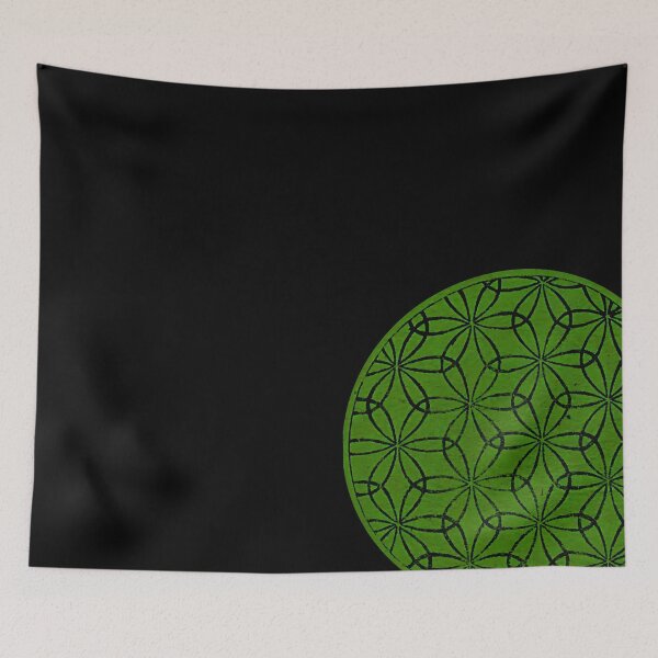 Item preview, Hokusai Studies — Sacred Geometry Circle (Asanoha) designed and sold by HIKARIMi.