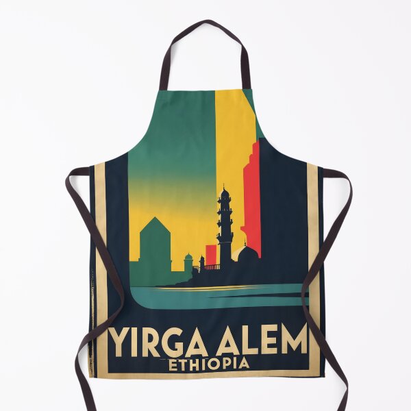Item preview, Yirga Alem Ethiopia Africa Retro Vintage Travel Souvenir designed and sold by TravelersGems.