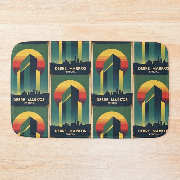 Item preview, Debre Markos Ethiopia Africa Retro Vintage Travel Souvenir designed and sold by TravelersGems.