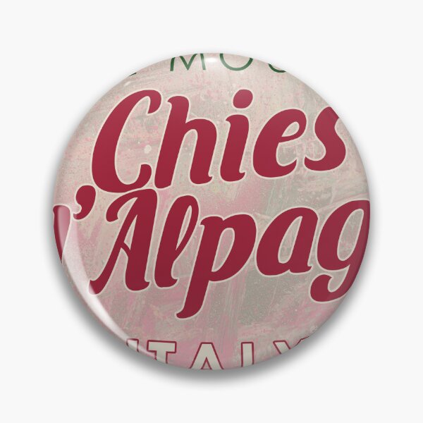Item preview, Chies d'Alpago, Italy, Veneto, Ski, textured skiing badge designed and sold by Wanderful-roads.